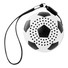 Speaker a forma di pallone da calcio colore bianco-nero