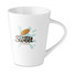 Tazza conica in porcellana da 250ml colore bianco