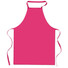 Grembiule da cucina in cotone colore fucsia