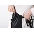 Grembiule da cucina regolabile con 2 tasche frontali colore nero