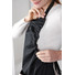 Grembiule da cucina regolabile con 2 tasche frontali colore nero