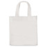 Mini borsa shopper da colorare con 5 pennarelli colore bianco