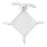 Peluche doudou per neonati colore bianco MO9270-06