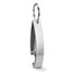 Portachiavi apribottiglie  in alluminio personalizzabile colore argento MO8664-14