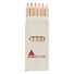 Set matite colorate in confezione di cartone colore multicolor