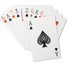 Carte da gioco in box in PP con 54 carte colore blu