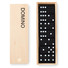 Domino in plastica in confezione di legno colore legno MO9188-40