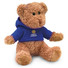 Peluche con T-shirt e cappuccio colore blu