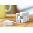 Puzzle a cubo in legno con astuccio di cotone colore legno