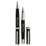 Set 2 penne in confezione regalo colore nero