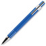 Set penna blu a sfera e matita in alluminio con astuccio colore blu