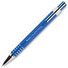 Set penna blu a sfera e matita in alluminio con astuccio colore blu