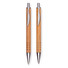 Set penna e matita in astuccio di legno colore legno