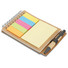 Blocco notes con penna e 40 fogli colore beige