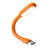 Luce led USB portatile colore arancio