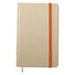 Quaderno con 96 pagine bianche in cartone riciclato colore arancio MO7431-10