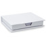 Set memo pad colorati e 100 fogli neutri in confezione colore bianco MO7627-06