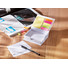 Set memo pad colorati e 100 fogli neutri in confezione colore bianco