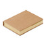 Set memo pad di varie dimensioni e colori colore beige