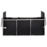 Organizer pieghevole per auto con tasche laterali in rete colore nero