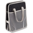 Organizer pieghevole per auto con tasche laterali in rete colore nero