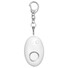 Portachiavi con allarme con led incluso colore bianco