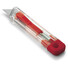 Taglierino retrattile con parti colorate colore rosso