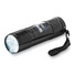 Torcia con 9 LED in confezione di latta colore nero