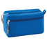 Beauty case con due tasche con chiusura a  zip colore blu royal