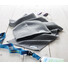 Lanyard da collo con moschettone e funzione antistrozzo colore turchese