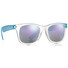 Occhiali da sole con lenti specchiate e protezione UV400 colore blu