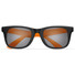 Occhiali da sole in PC bicolore con protezione UV400 colore arancio MO9033-10