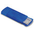 Porta cerotti con 5 inclusi in plastica colore blu trasparente