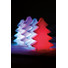 Albero di Natale con luce che cambia colori con batterie colore bianco