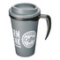 Tazza termica Americano® grande da 350 ml - colore Grigio/Nero