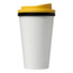 Tazza termica Brite-Americano® grande da 350 ml - colore Nero/Giallo