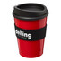 Tazza Americano® medio da 300 ml con grip - colore Rosso/Nero