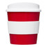 Tazza Americano® 250 ml con grip - colore Rosso/Bianco