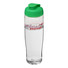 Borraccia sportiva H2O Tempo® con design elegante - colore Trasparente/Verde