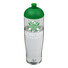 Borraccia sportiva H2O Tempo® a parete singola - colore Trasparente/Verde