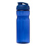 Borraccia sportiva H2O Base® con coperchio a scatto - colore Blu