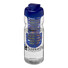 Borraccia sportiva H2O Base® 650 ml con infusore - colore Trasparente/Blu