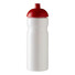 Borraccia sportiva H2O Base® 650 ml - colore Bianco/Rosso