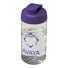 Borraccia sportiva H2O Bop® da 500 ml - colore Trasparente/Porpora