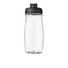 Borraccia sportiva H2O Pulse® da 600 ml - colore Trasparente/Nero