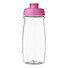 Borraccia sportiva H2O Pulse® da 600 ml - colore Trasparente/Rosa