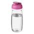 Borraccia sportiva H2O Pulse® da 600 ml - colore Trasparente/Rosa