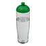 Borraccia sportiva H2O Tempo® a parete singola - colore Trasparente/Verde