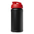 Borraccia sportiva Baseline® Plus da 500 ml - colore Nero/Rosso